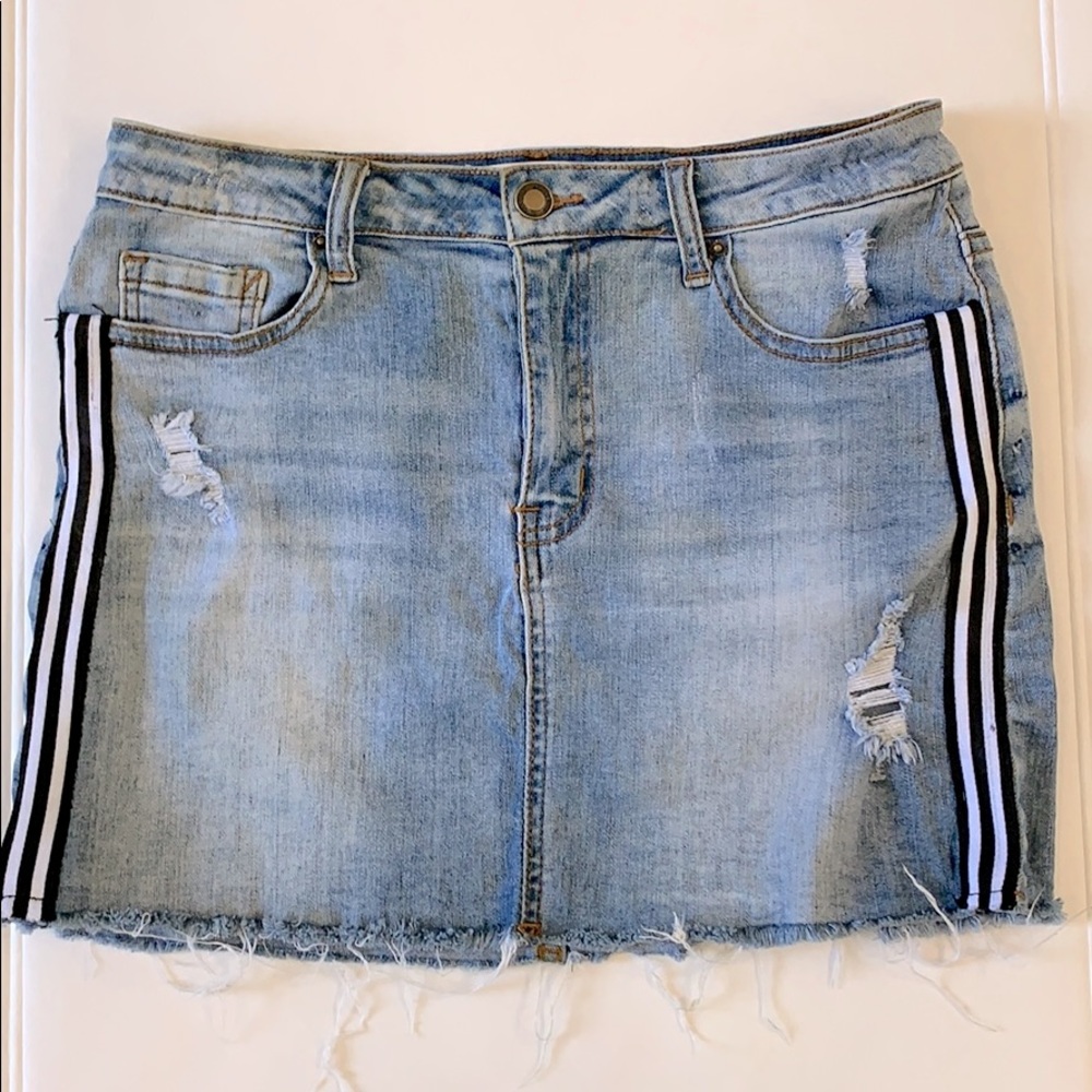 Angel kiss Los Angels Denim Mini Skirt Junior